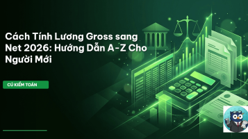 cách tính lương gross sang net