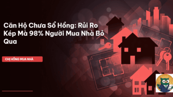 rủi ro căn hộ chưa sổ hồng