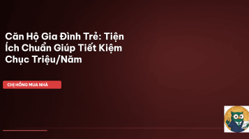 căn hộ gia đình trẻ