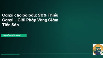 canxi cho bà bầu