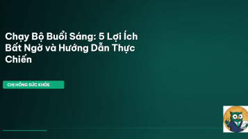 chạy bộ buổi sáng