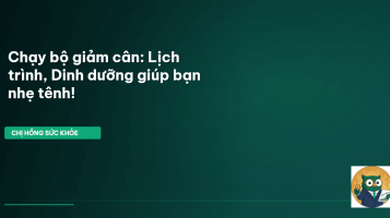chạy bộ giảm cân