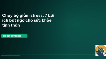 chạy bộ giảm stress