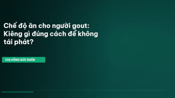 chế độ ăn cho người gout