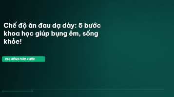 chế độ ăn đau dạ dày