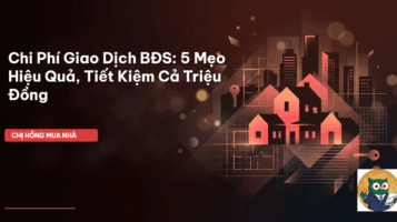 chi phí giao dịch BĐS