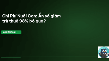 chi phí nuôi con