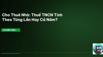 thuế TNCN cho thuê nhà