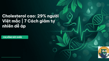giảm cholesterol tự nhiên