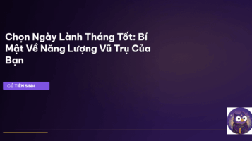 chọn ngày lành tháng tốt