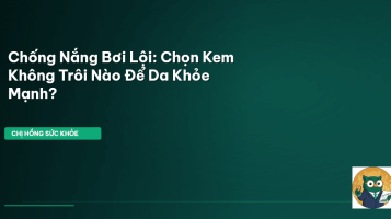 chống nắng bơi lội