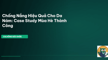 chống nắng da nám