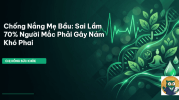 chống nắng mẹ bầu