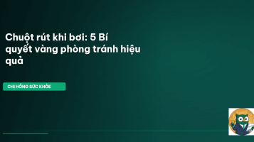 chuột rút khi bơi