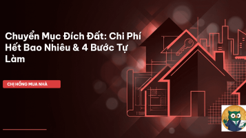chuyển mục đích sử dụng đất