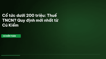 thuế cổ tức