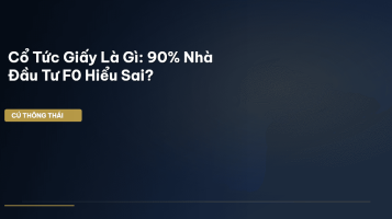 cổ tức giấy