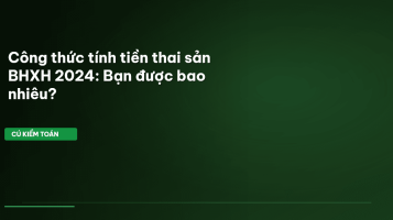 tiền thai sản