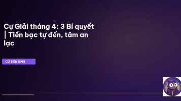 Cự Giải tháng 4