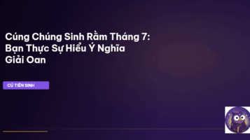cúng chúng sinh Rằm Tháng 7