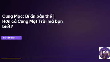 Cung Mọc là gì