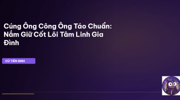 cúng ông công ông táo