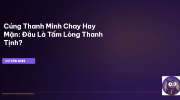 Cúng Thanh Minh