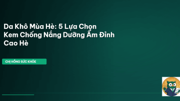 kem chống nắng da khô