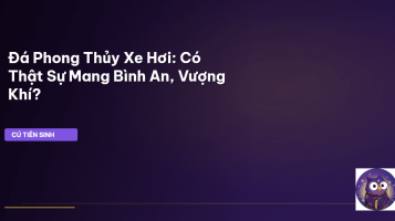 phong thủy xe hơi