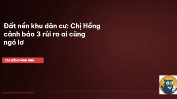 đất nền khu dân cư
