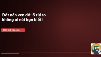 đất nền ven đô