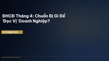 ĐHCĐ tháng 4