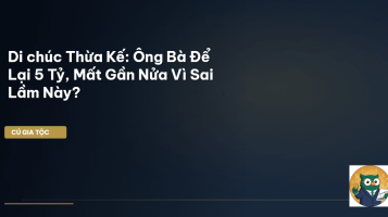 di chúc thừa kế