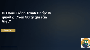 di chúc thừa kế