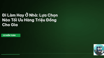đi làm ở nhà