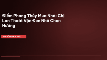 phong thủy mua nhà