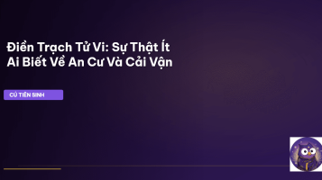Điền Trạch Tử Vi