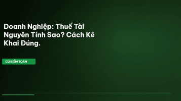 thuế tài nguyên