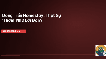 dòng tiền homestay