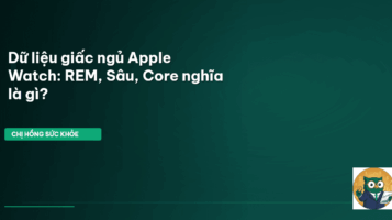giấc ngủ apple watch