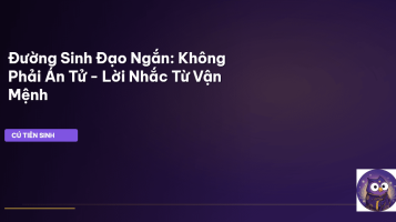 đường sinh đạo ngắn