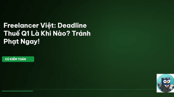 deadline thuế Q1