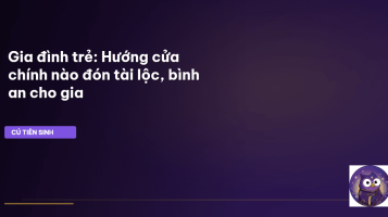 phong thủy cửa chính