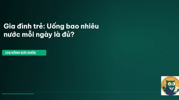 uống nước đủ