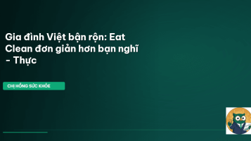 eat clean đơn giản