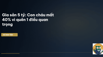 quản lý tài sản gia tộc