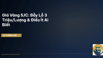 giá vàng SJC