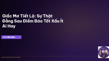 giải mã giấc mơ