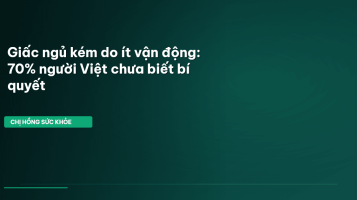 cải thiện giấc ngủ