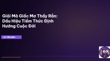 nằm mơ thấy rắn